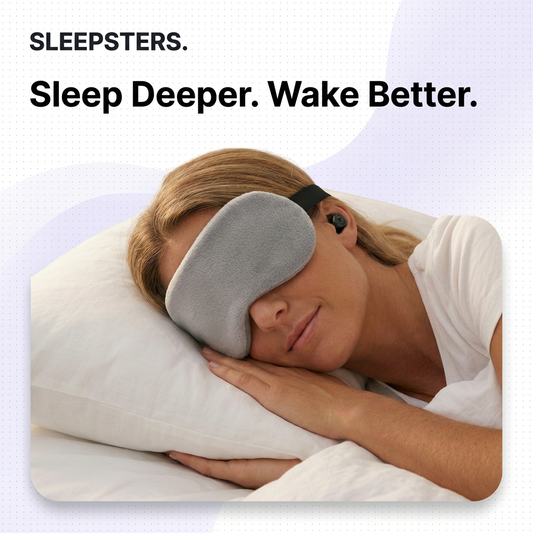 Sleepsters Total Blackout Kit — Acoustic Earplugs + Lavender Therapy Mask