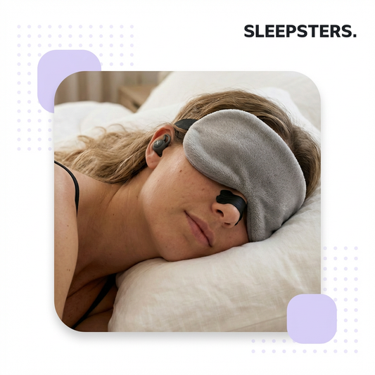 Sleepsters Ultimate Sleep System — Elite Earplugs, Lavender Mask, Mouth Tape & Nasal Strips