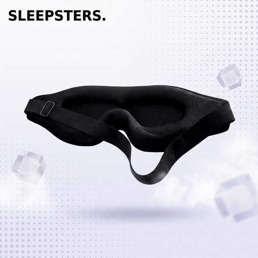 Sleepsters 3D Contoured Sleep Mask — Memory Foam Blackout