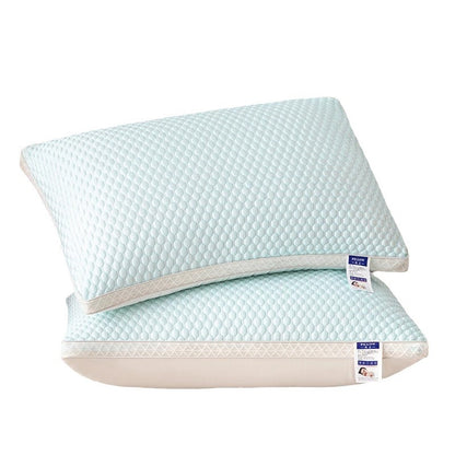 Sleepsters Ice Silk Cooling Pillow — 7-Channel Fiber Support