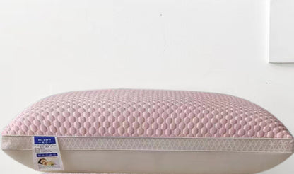 Sleepsters Ice Silk Cooling Pillow — 7-Channel Fiber Support