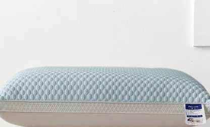 Sleepsters Ice Silk Cooling Pillow — 7-Channel Fiber Support