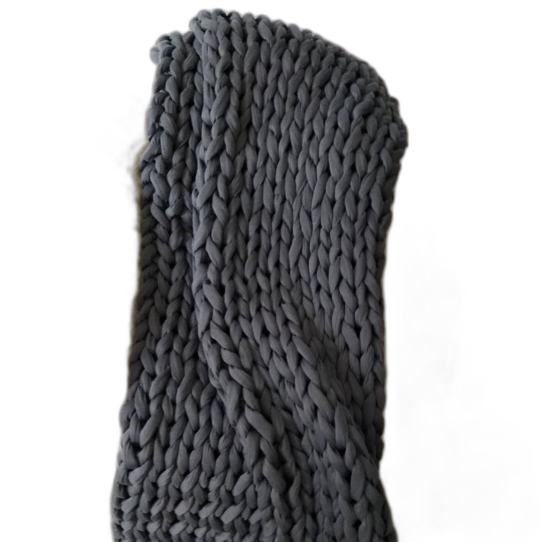 Sleepsters Hand-Woven Weighted Blanket — Chenille Gravity Comfort