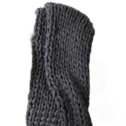 Sleepsters Hand-Woven Weighted Blanket — Chenille Gravity Comfort