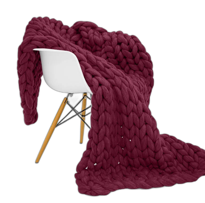 Sleepsters Hand-Woven Weighted Blanket — Chenille Gravity Comfort