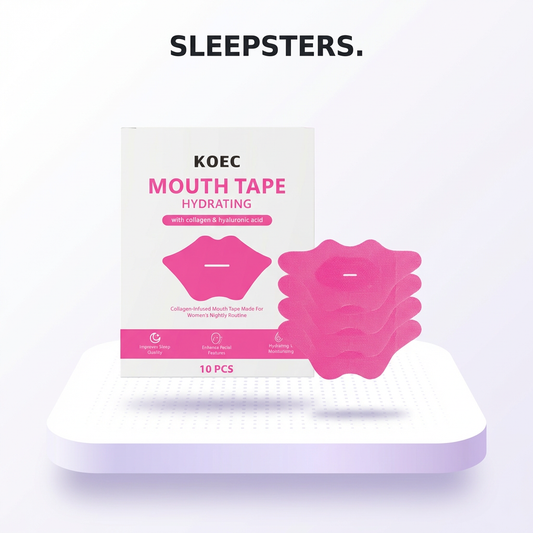 Sleepsters Hydrogel Mouth Seal — Moisturizing Nasal Breathing Aid (10-Pack)