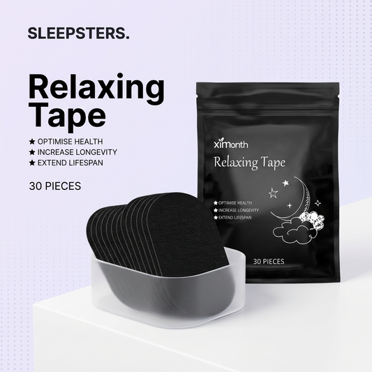 Sleepsters Sleep Mouth Tape — Cotton Nasal Breathing Strips (30-Pack)